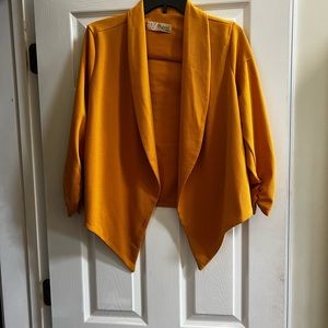Yellow blazer
